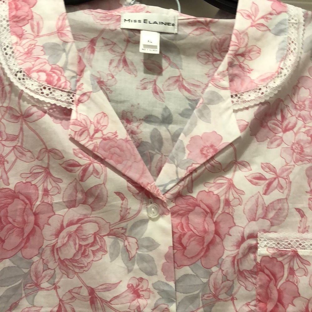 MISS ELAINE PAJAMAS 2-pc Pink NWT sz XL